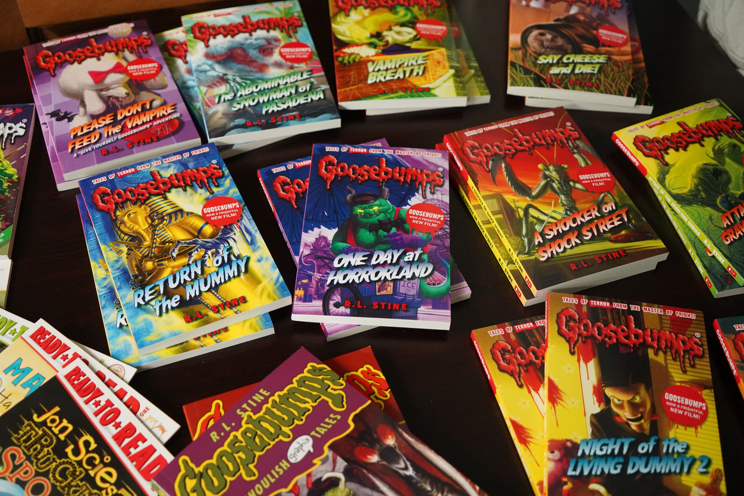 Childrens books given out during All Hallows Read