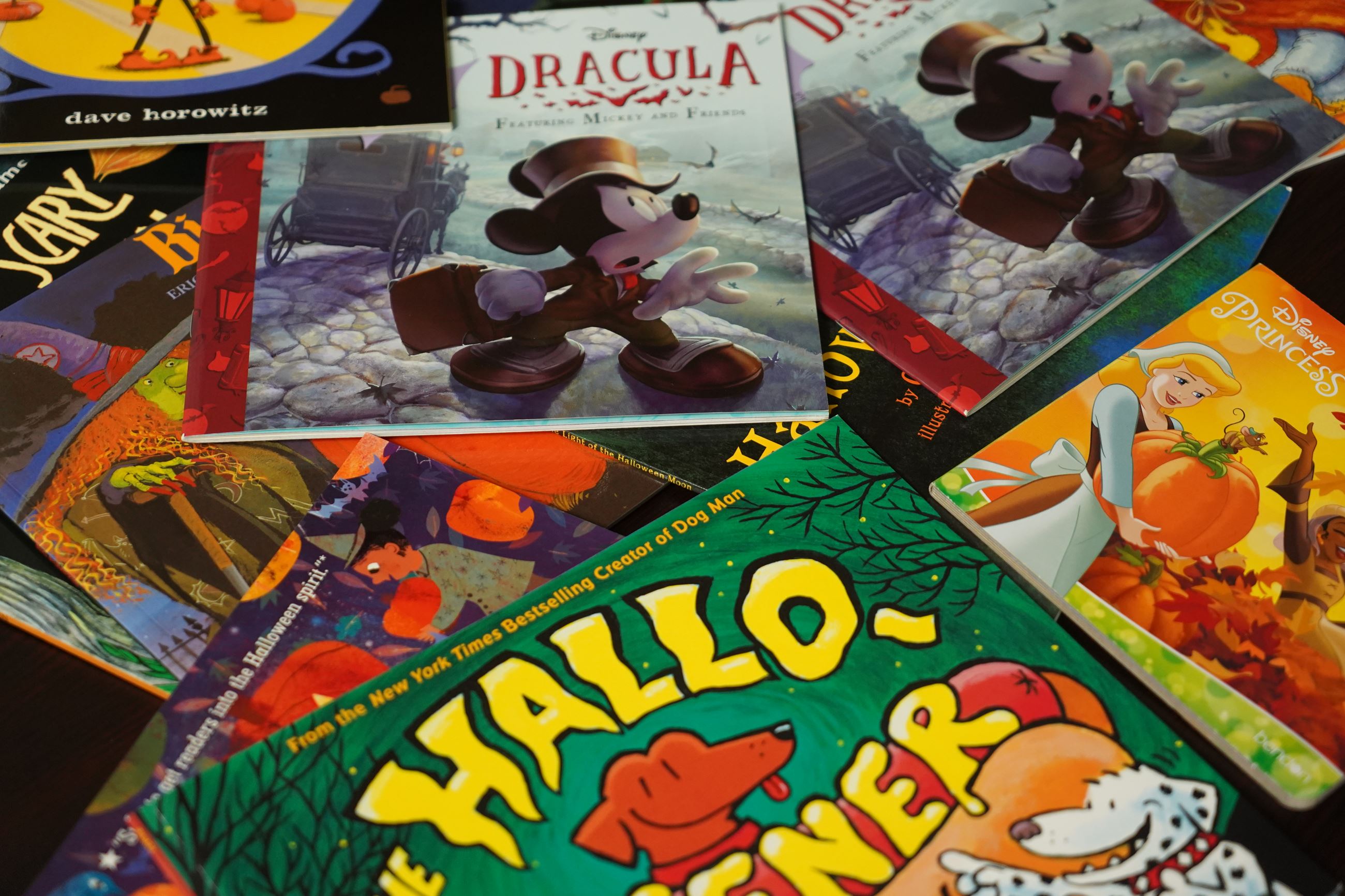 Childrens books given out during All Hallows Read