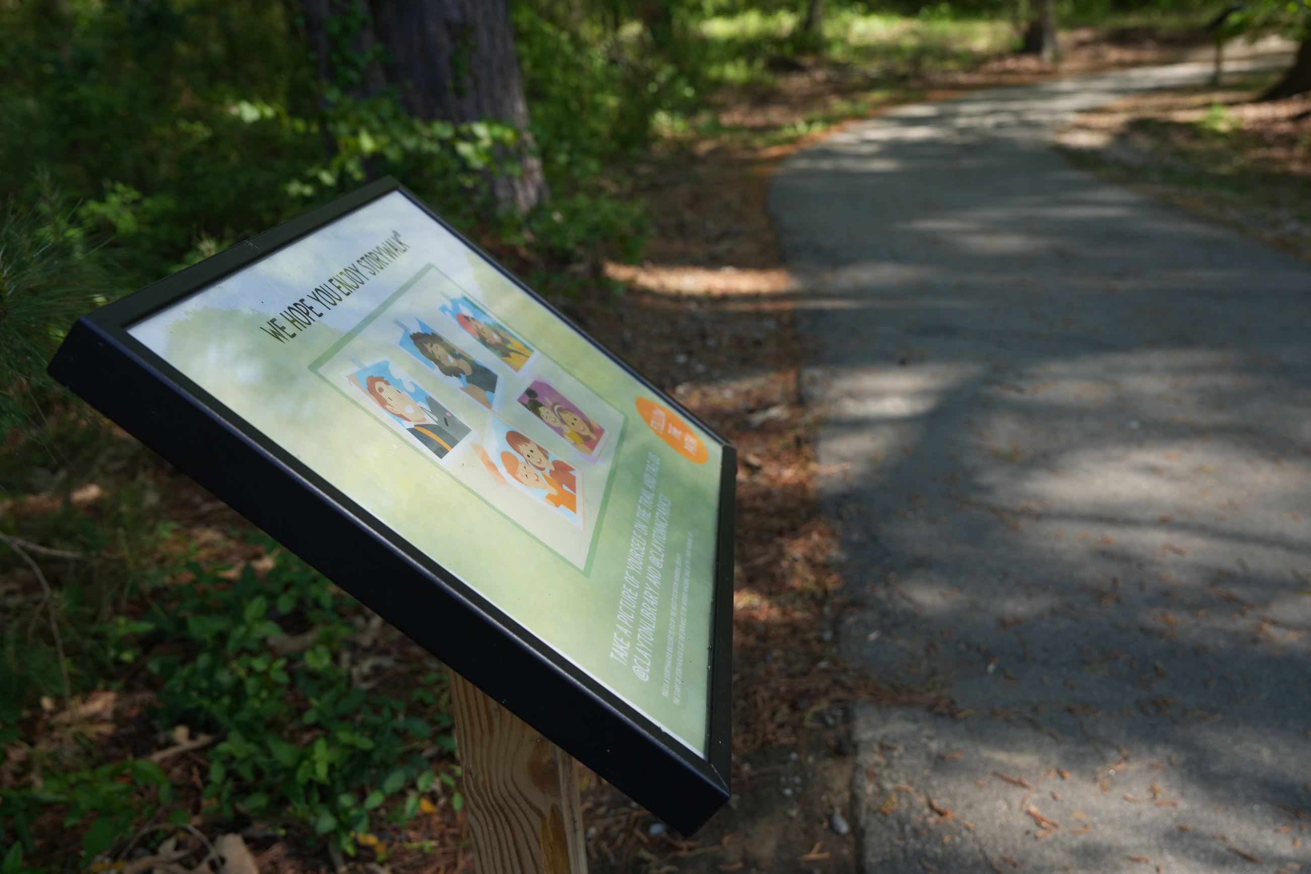 StoryWalk at East Clayton Community Park