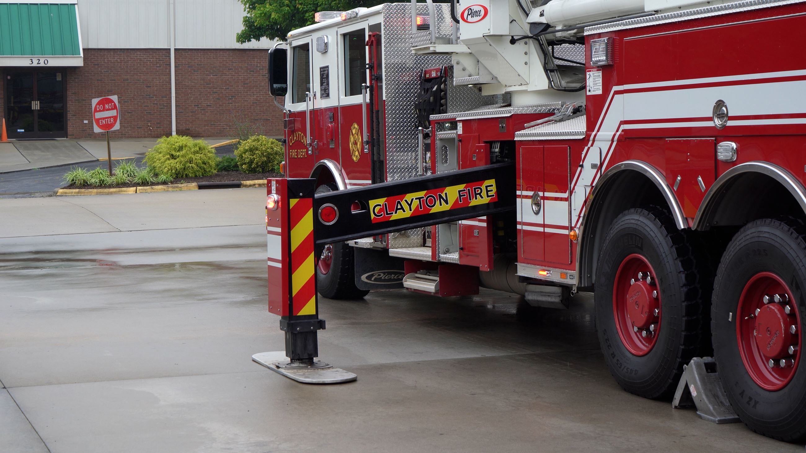 Clayton Fire Ladder Truck