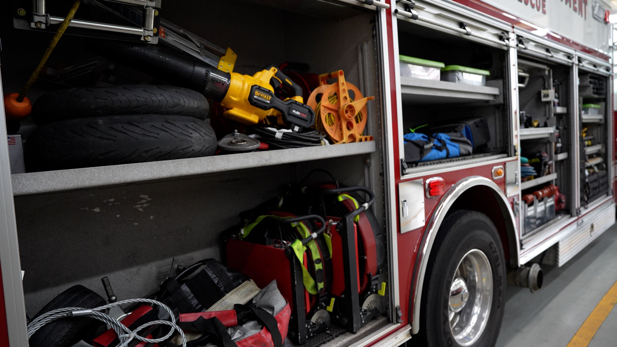 Clayton Fire Rescue Truck