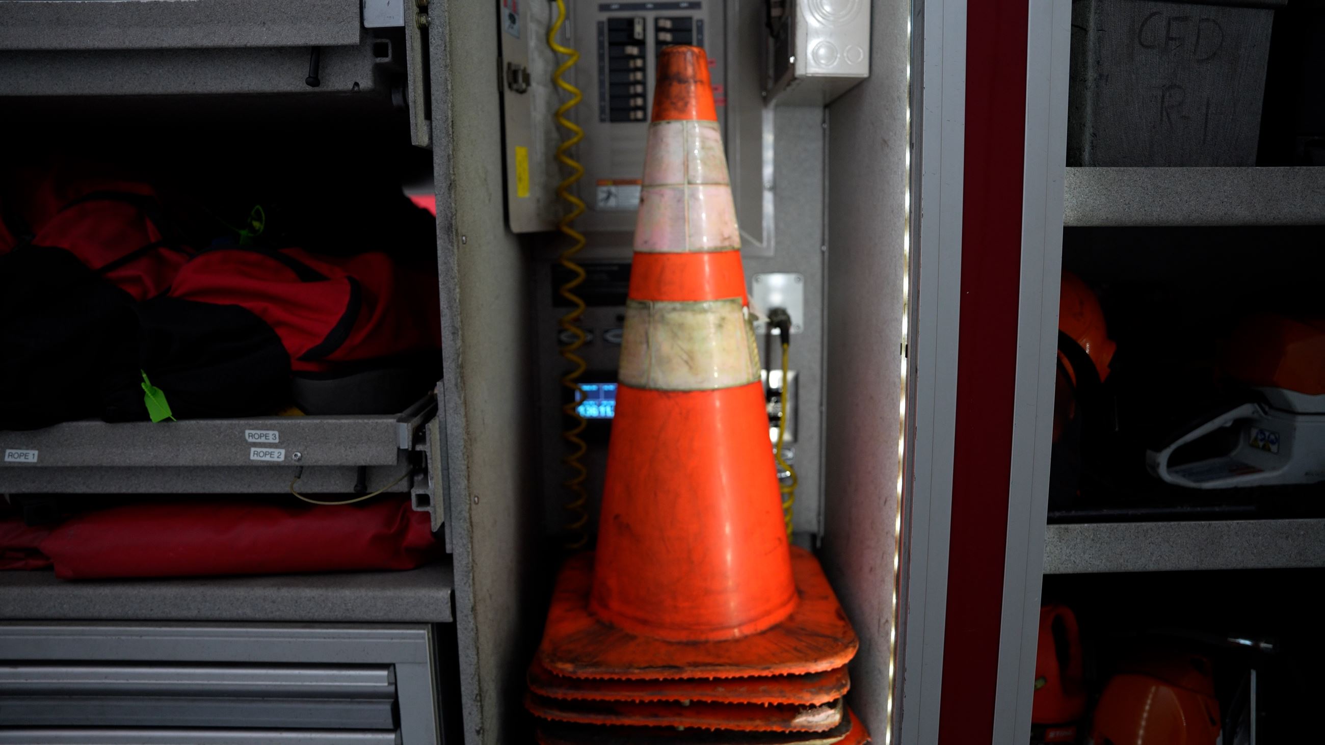 Clayton Fire Rescue Truck