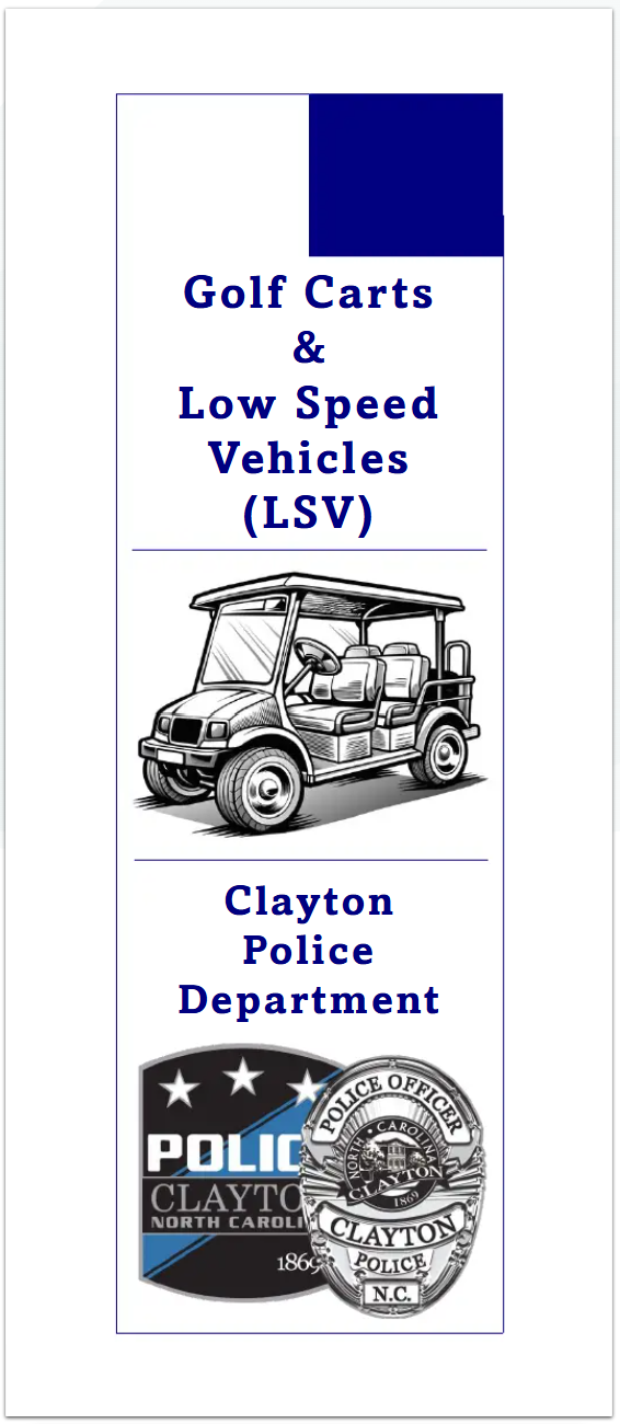 Golf Cart and LSV Brochure Cover Page