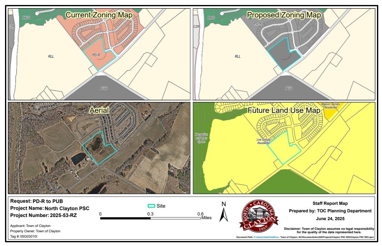 North Public Safety Center Map Screenshot